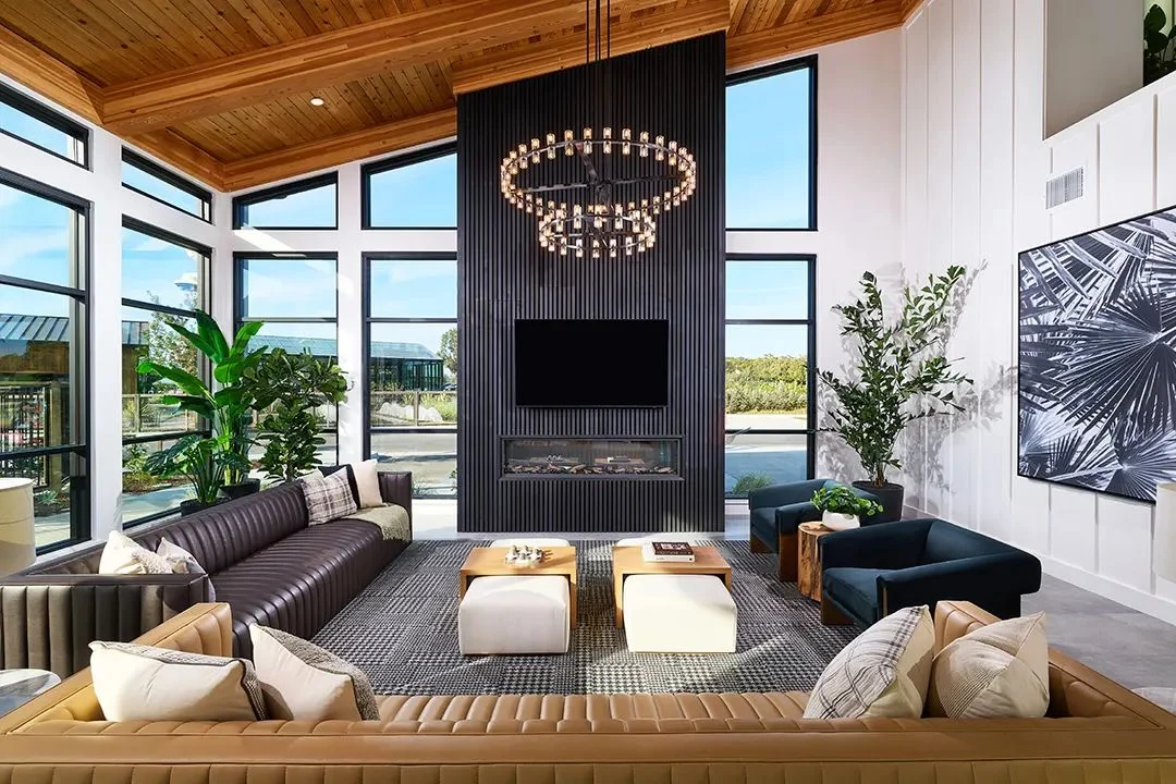 Fox Point Farms clubhouse clubroom lounge