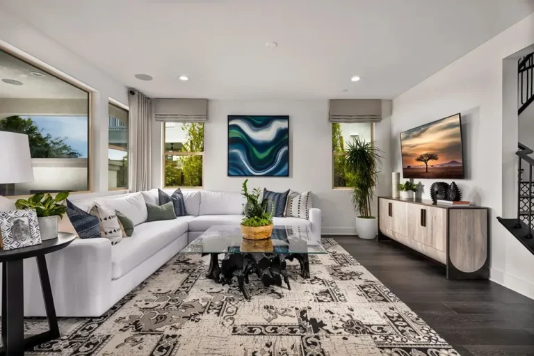 Lucca at Cota Vera Plan 2 model home great room