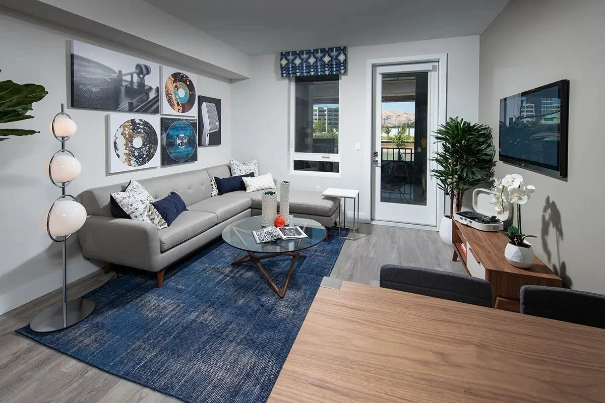 Anton Aspire model unit living room